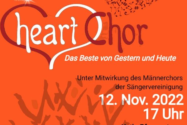 Jubiläumskonzert des heartChors